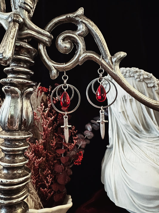 Blood Lust Earrings